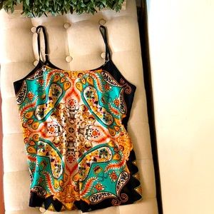 Pattern camisole